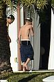 justin bieber shirtless underwear clad in miami 25