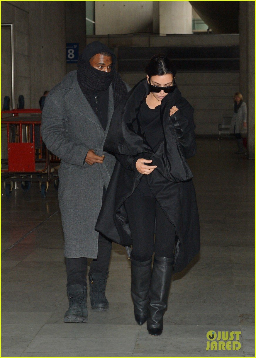 Kim Kardashian & Kanye West Back in Paris! Photo 2788484 Kanye West