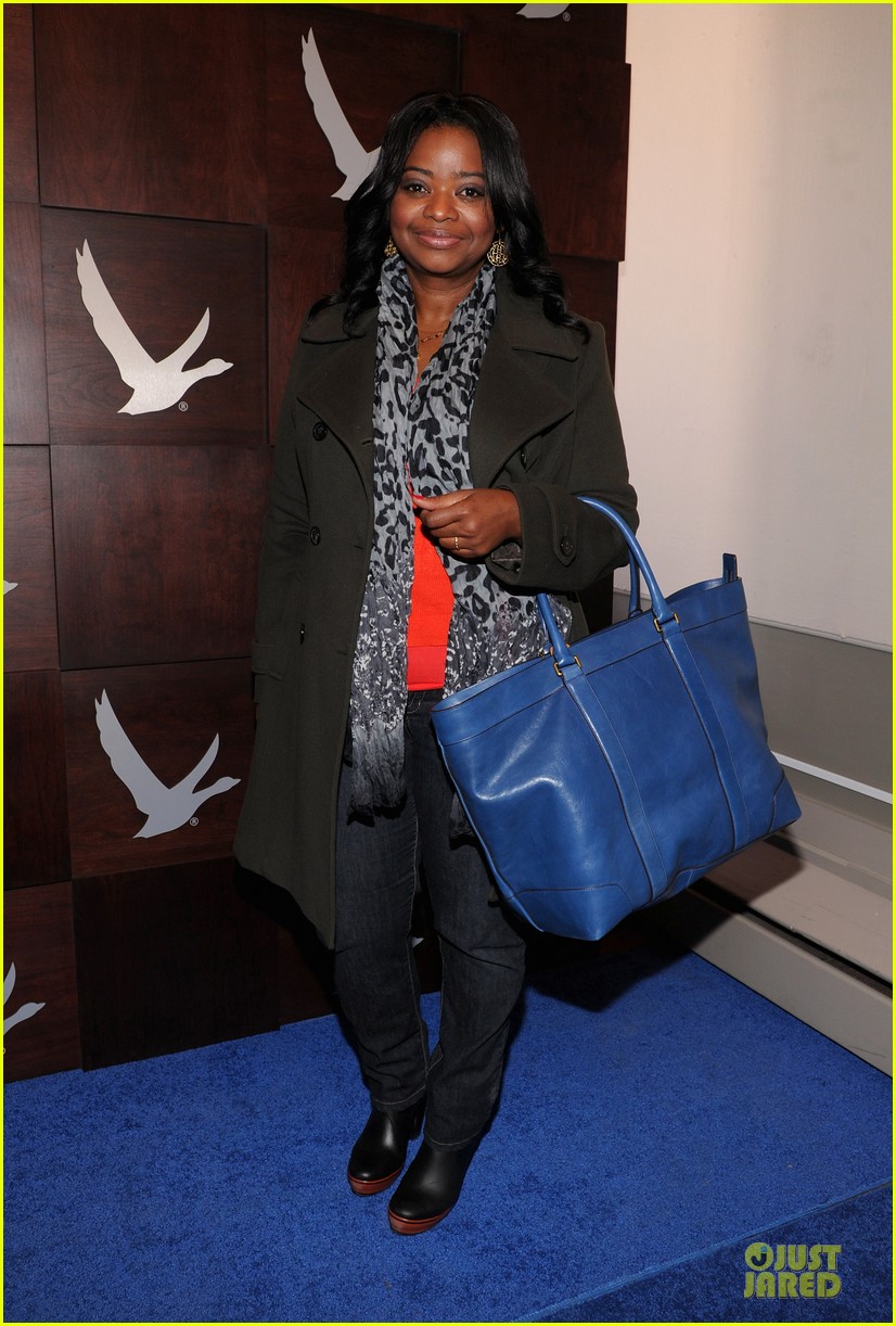 Octavia Spencer New York Cares Coat Drive Supporter at Sundance