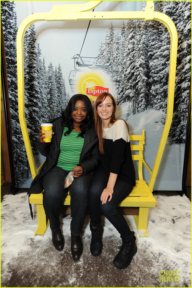 Octavia Spencer New York Cares Coat Drive Supporter at Sundance