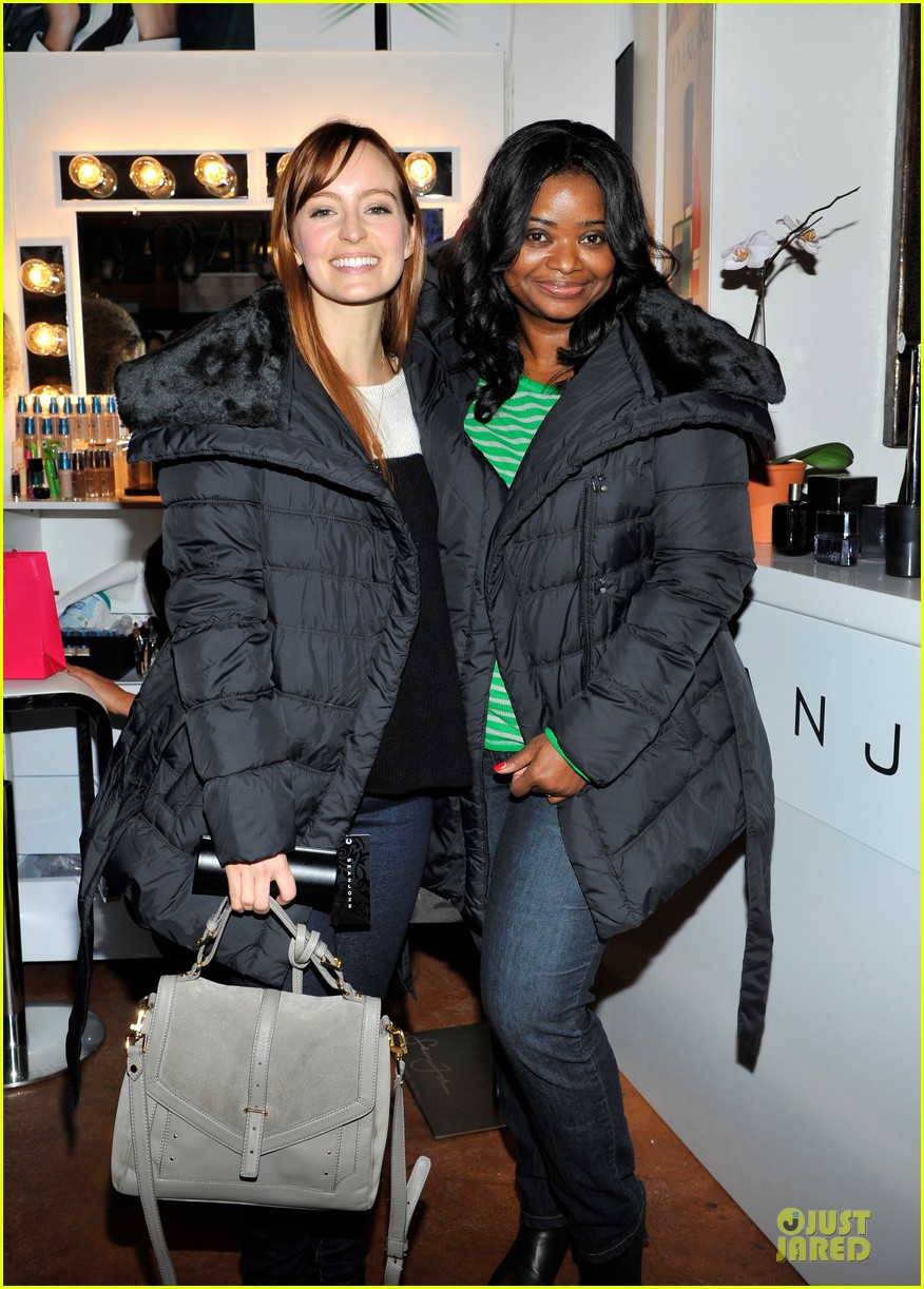 Octavia Spencer New York Cares Coat Drive Supporter at Sundance