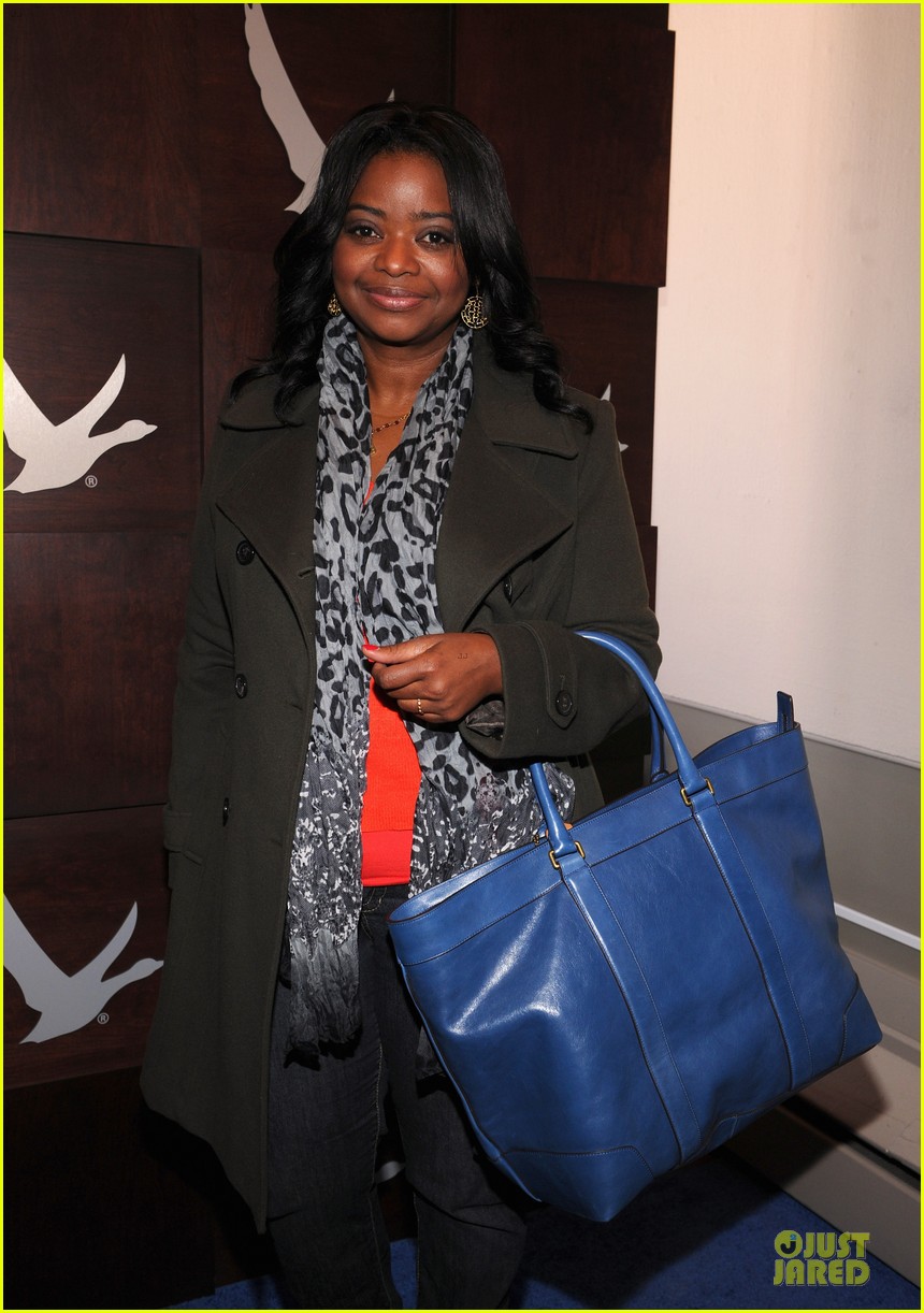 Octavia Spencer New York Cares Coat Drive Supporter at Sundance