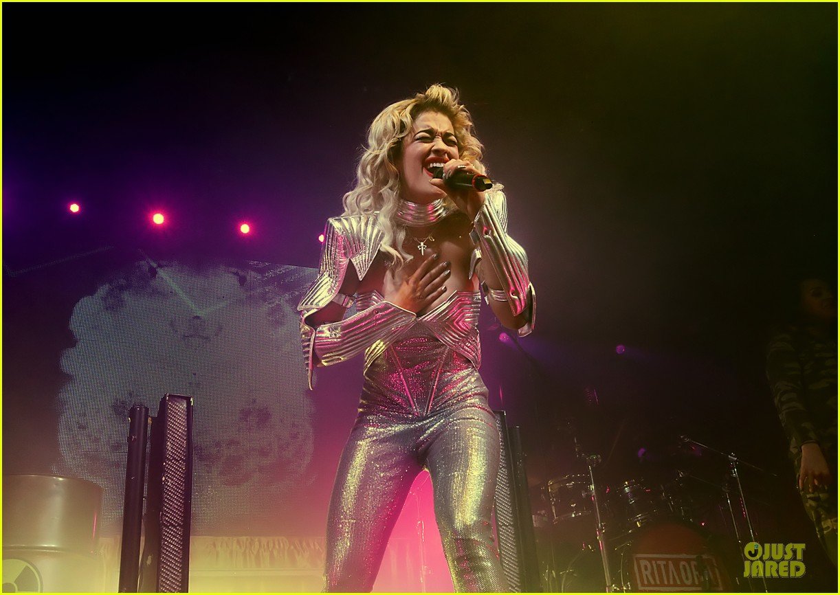 Singing Life Size Cutout Rita Ora