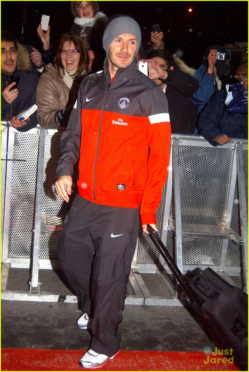 David & Victoria Beckham: Paris Saint-Germain Debut!: Photo 2818778 ...