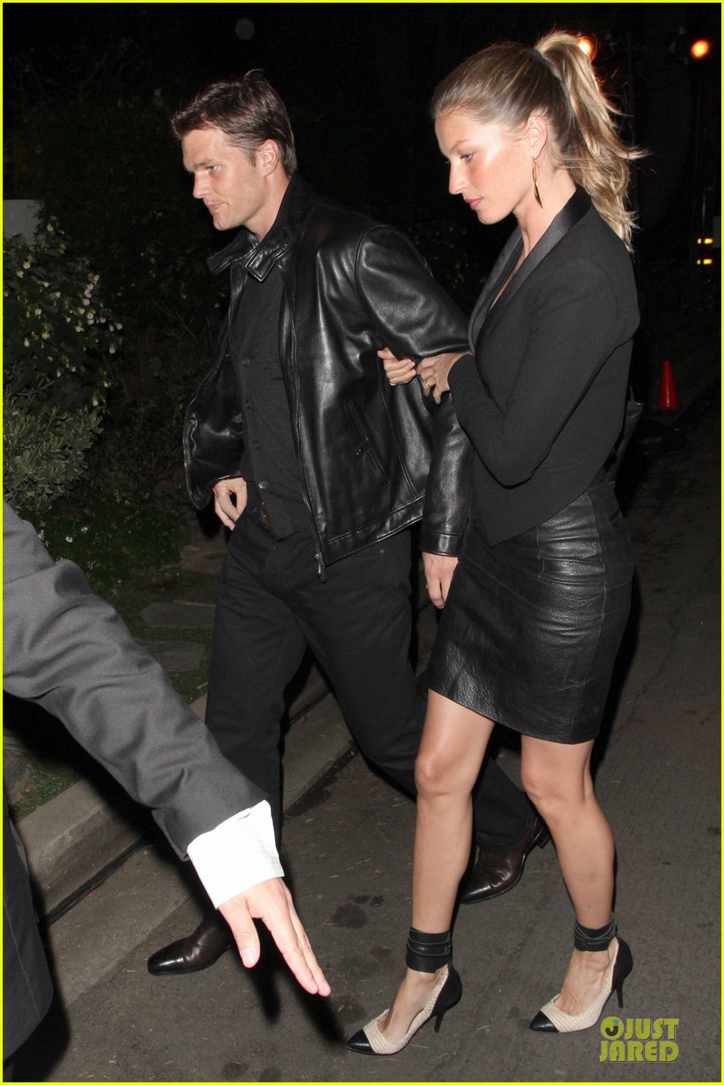 Gisele Bundchen & Tom Brady: Pre-Oscar Party in Brentwood!: Photo