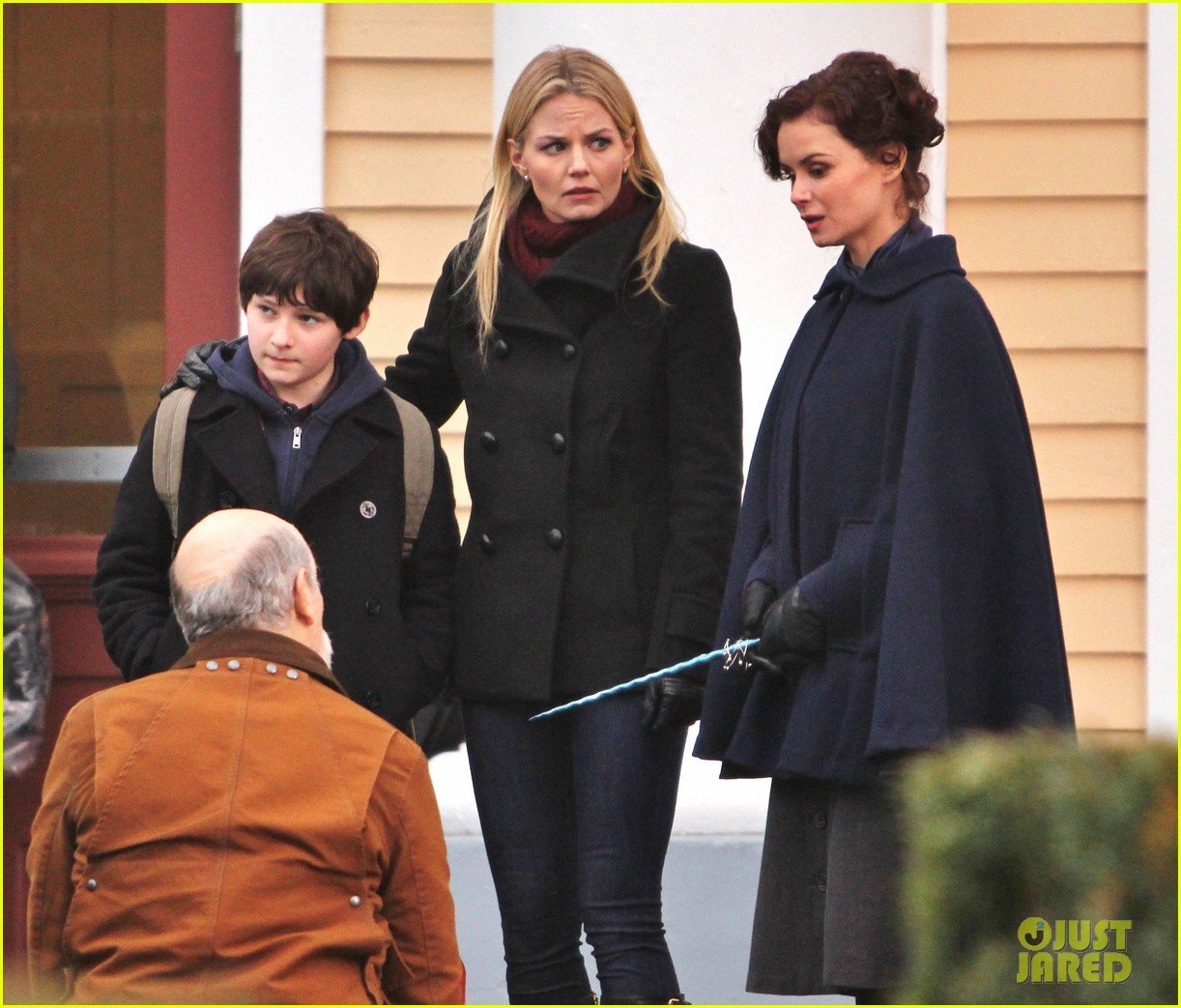Ginnifer Goodwin & Jennifer Morrison 'Once Upon A Time' Filming