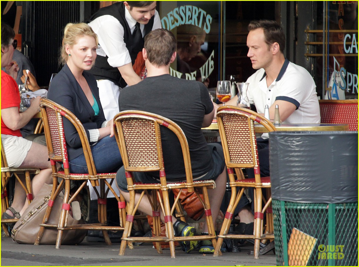 Katherine Heigl & Patrick Wilson Figaro Cafe Lunch! Photo 2813570
