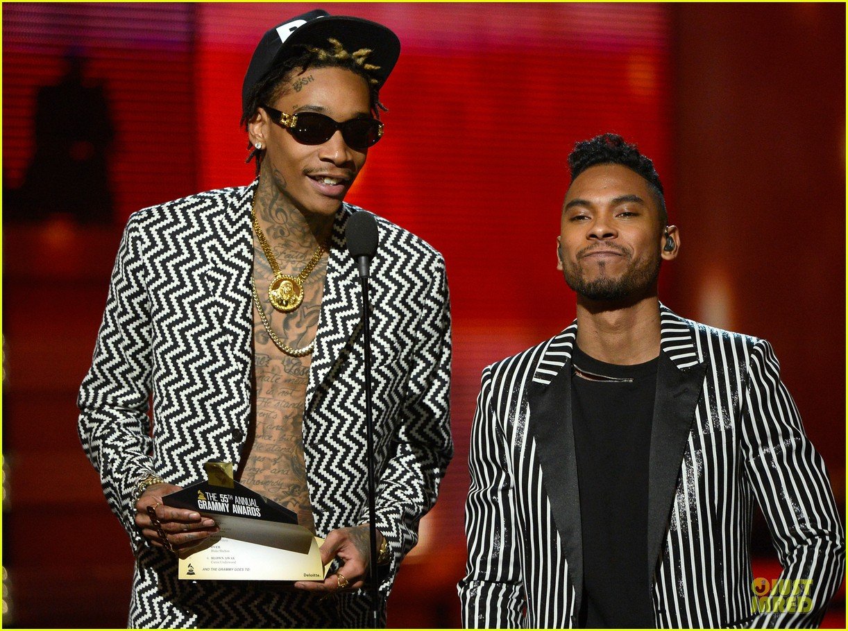 Miguel Wiz Khalifa: Grammys 2013 Performance WATCH NOW : Photo Miguel Wiz Khalifa: Grammys 2013 Performance WATCH NOW : Photo
