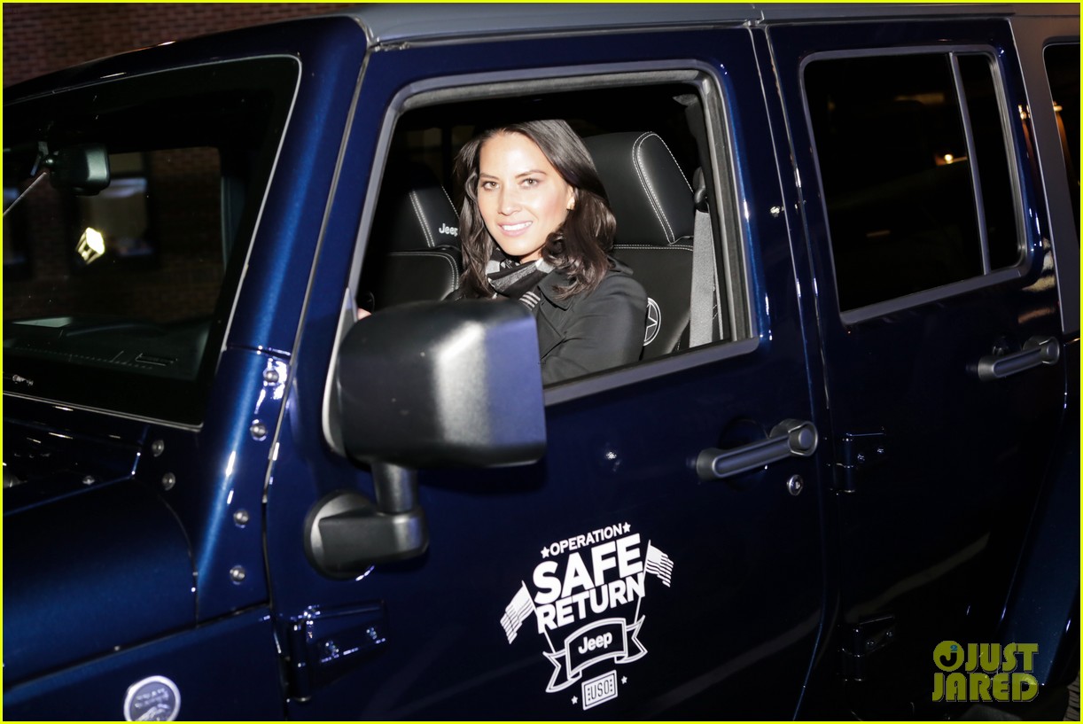 Olivia Munn Jeep Operation Safe Return Launch Event! Photo 2806513