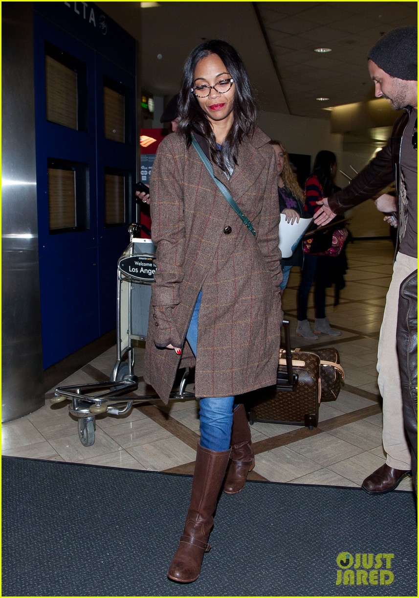 Zoe Saldana Thanks for the Super Bowl Commercial Love! Photo 2806715