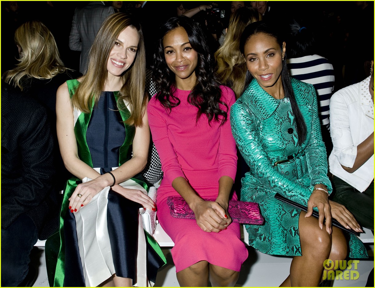 Zoe Saldana, Willow, & Jada Pinkett-Smith: Michael Kors Show!: Photo
