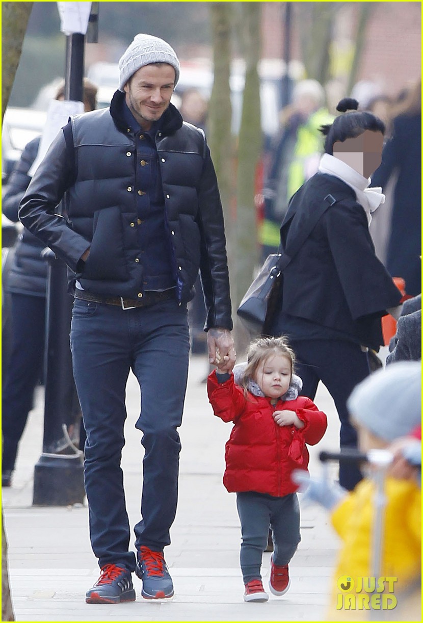 David Beckham Family Harper