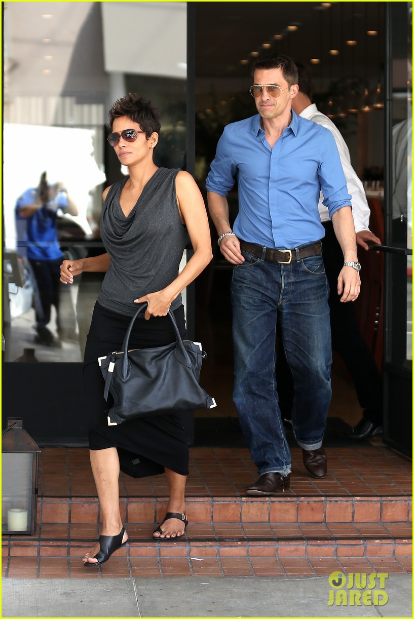 Halle Berry & Olivier Martinez Fig & Olive Lunch! Photo 2837590
