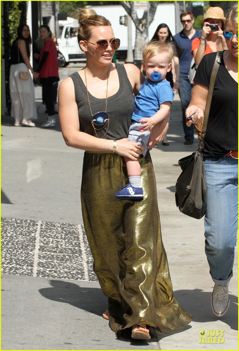 Hilary Duff: Luca's Walking Practice!: Photo 2831704 | Celebrity Babies