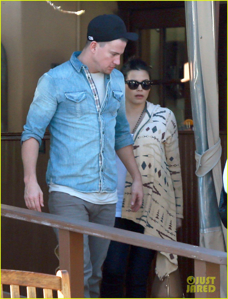 Channing Tatum & Jenna Dewan Lunch & Coffee Dates! Photo 2822765
