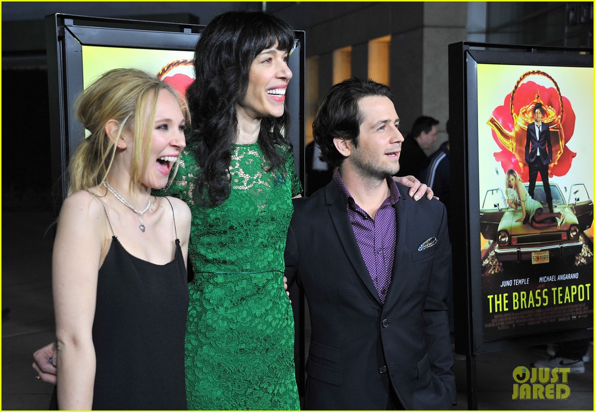 Juno Temple & Michael Angarano 'The Brass Teapot' Screening! Photo