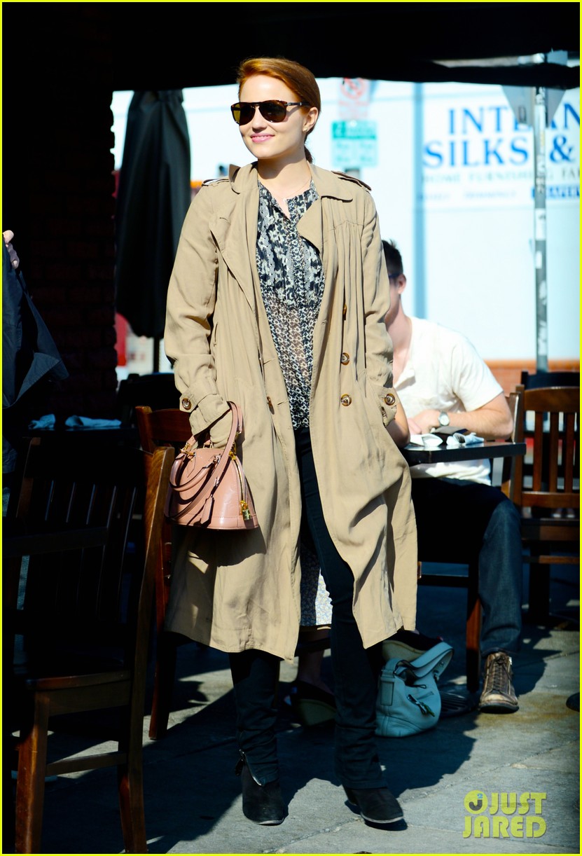 Dianna Agron New Dyed Red Hair! Photo 2842575 Dianna Agron Photos