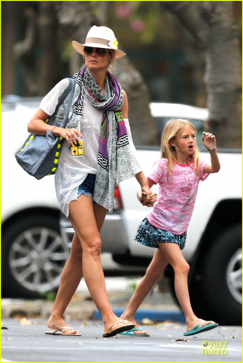 Heidi Klum & Family Back in L.A. After Hawaii Drowning Save Photo