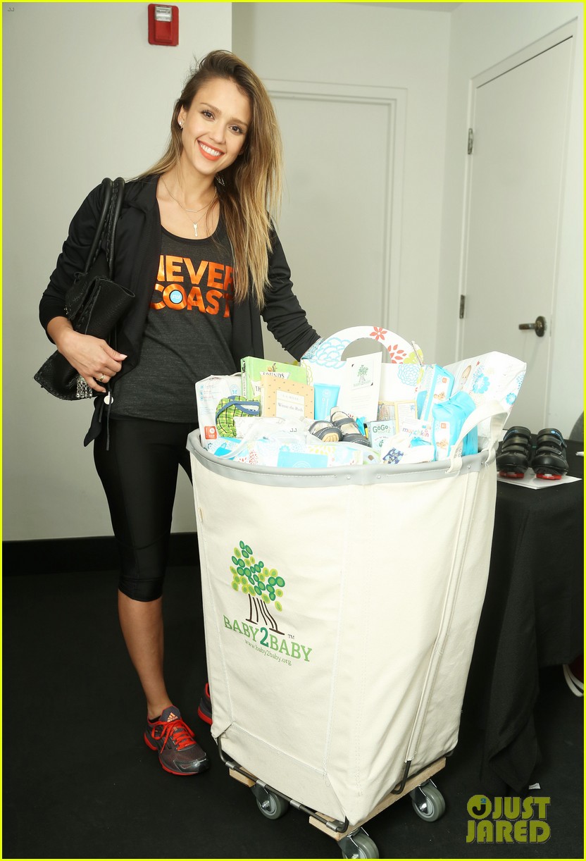 Jessica Alba Cycling Fundraiser for Baby2Baby! Photo 2870716 Cash