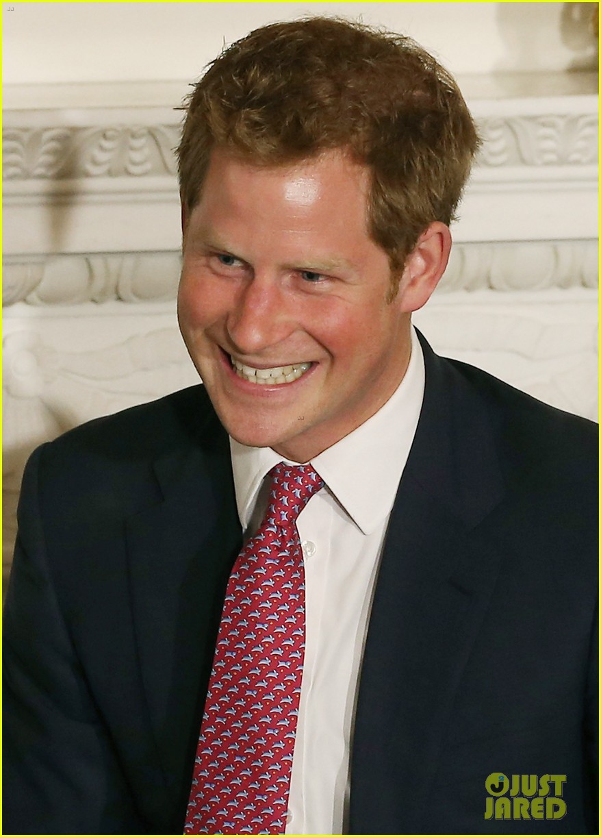 Prince Harry Visits Washington D.C., Meets Michelle Obama Photo