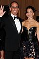 jerry seinfeld met ball 2013 red carpet with wife jessica 02