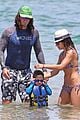 sarah shahi bikini family vacation with shirtless steve howey 01