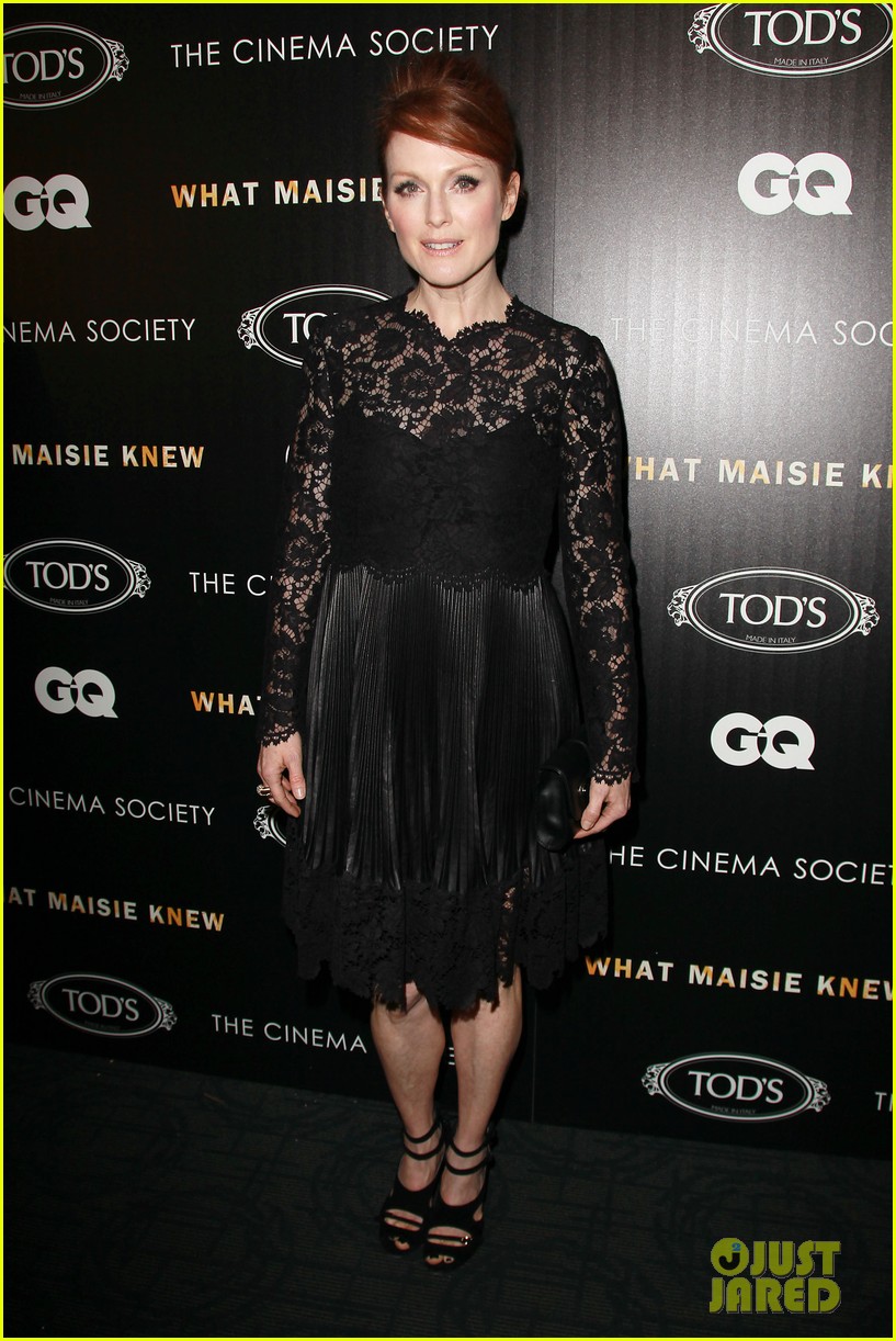 Alexander Skarsgard & Julianne Moore 'What Maisie Knew' Screening