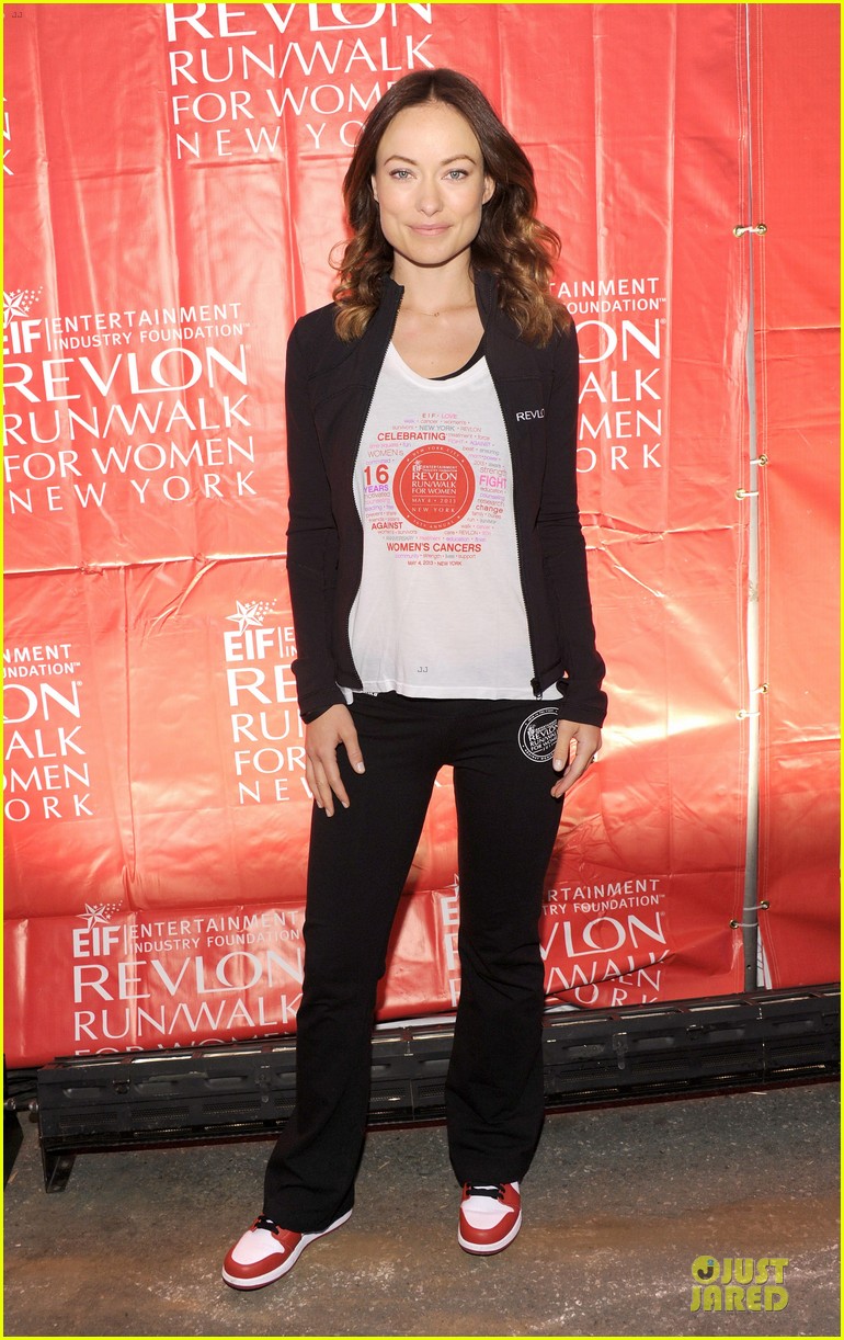 Emma Stone & Olivia Wilde EIF Revlon Run Walk For Women Hosts! Photo