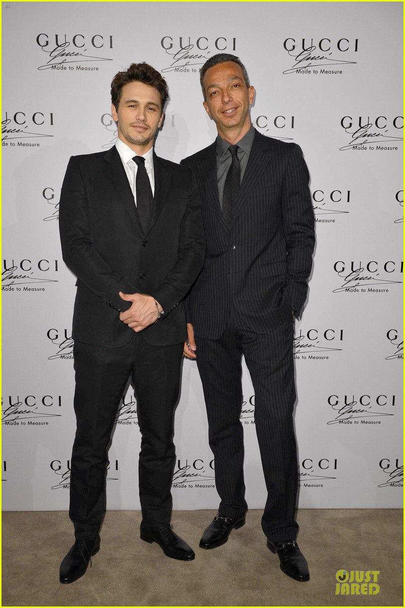james franco gucci made to measure lunch 052897907