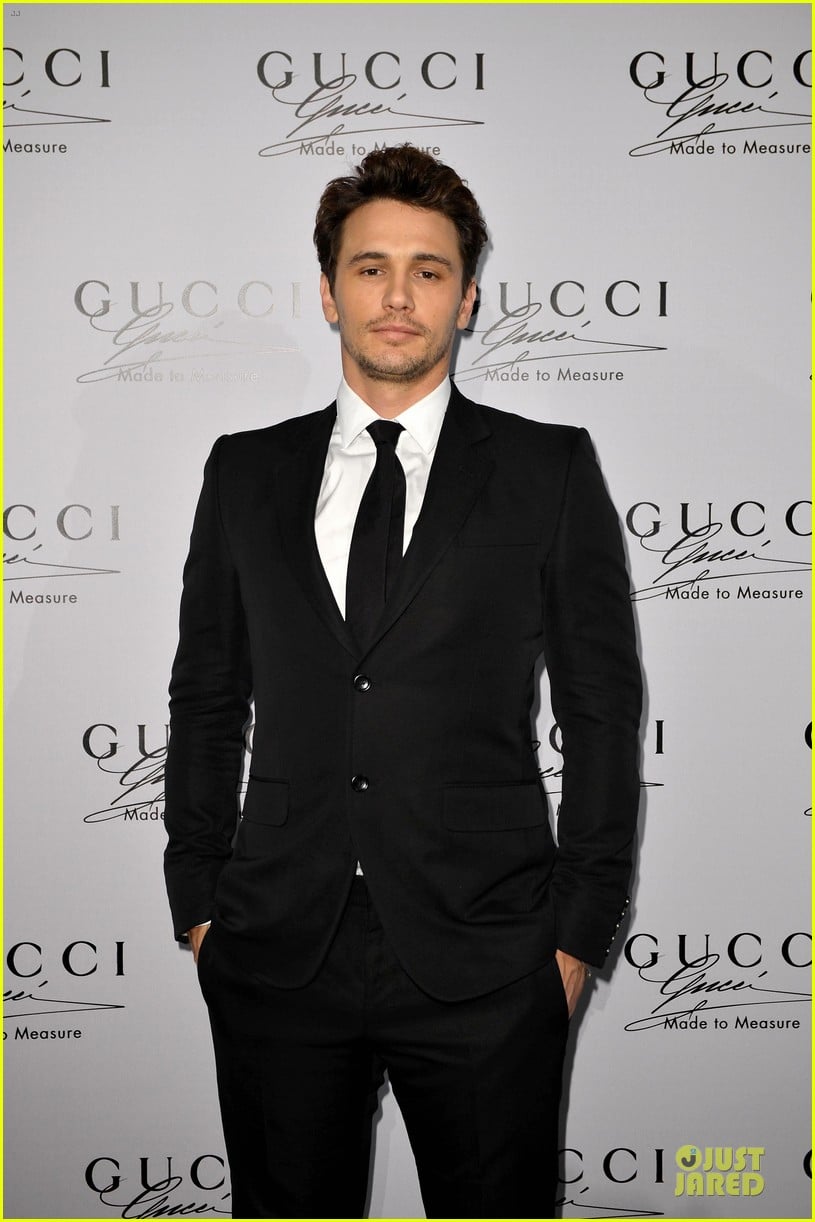 james franco gucci made to measure lunch 072897909