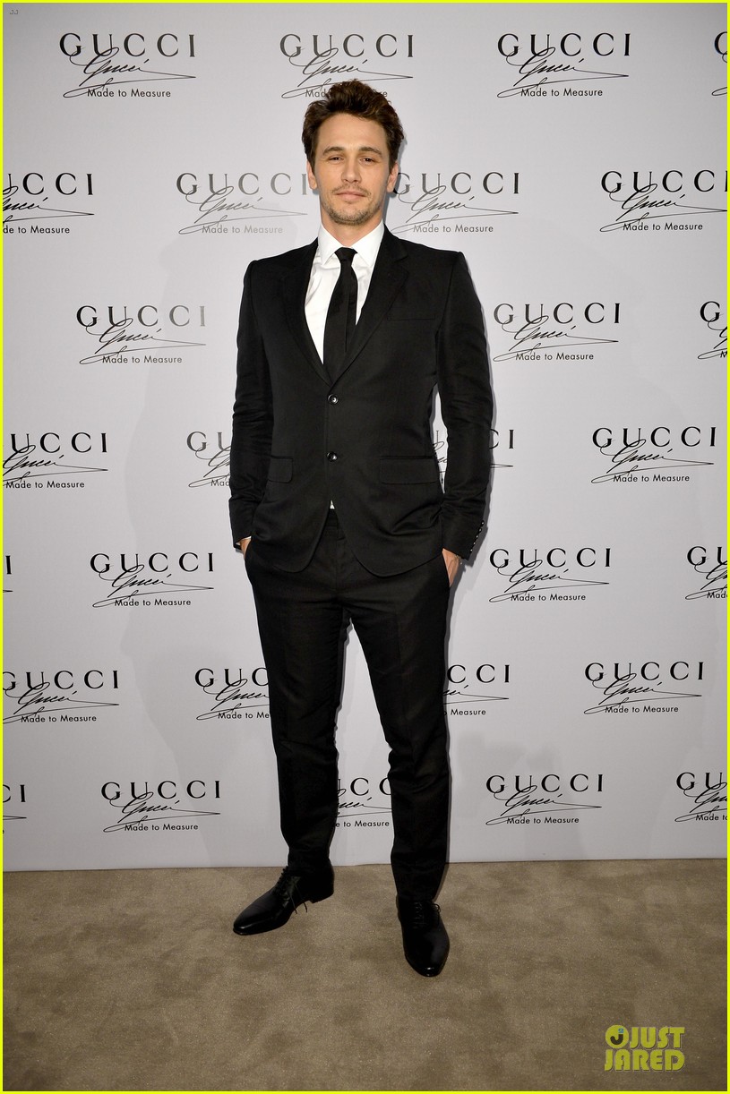james franco gucci made to measure lunch 082897910