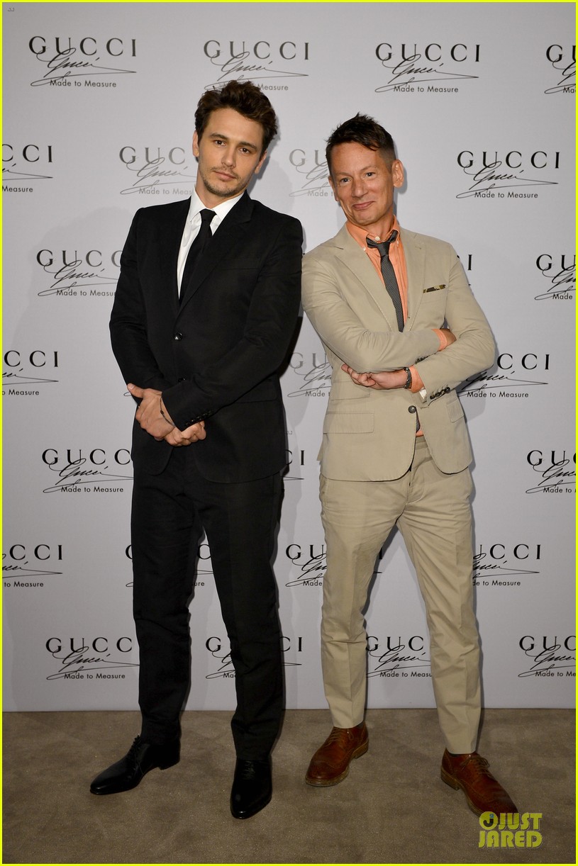 james franco gucci made to measure lunch 112897913