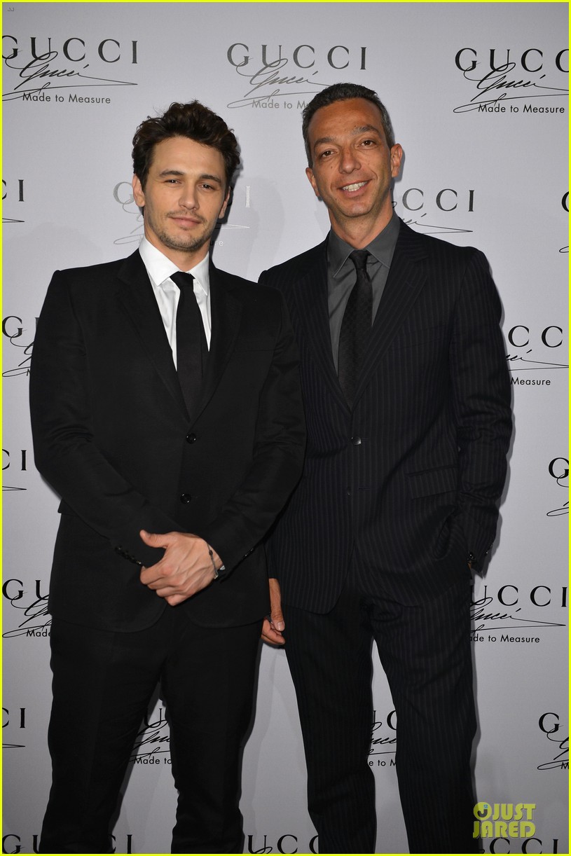 james franco gucci made to measure lunch 132897915