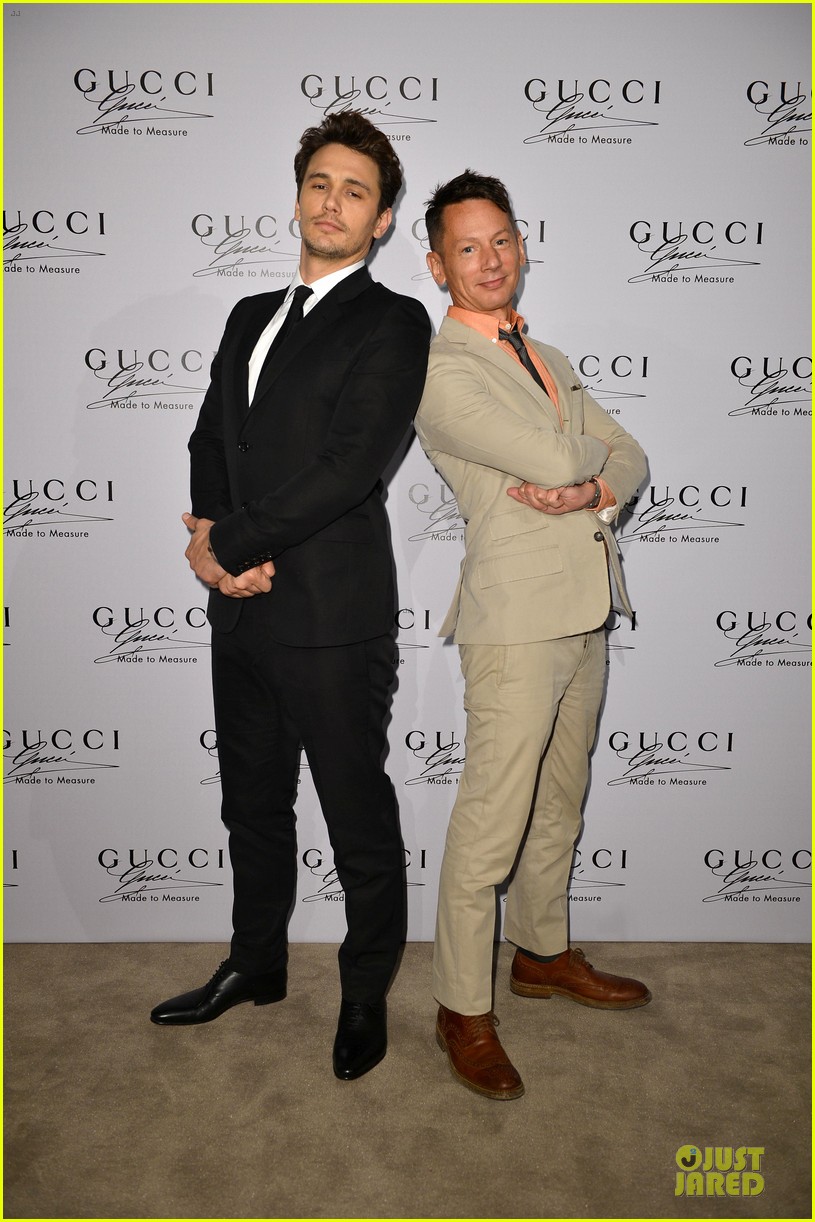 james franco gucci made to measure lunch 152897917