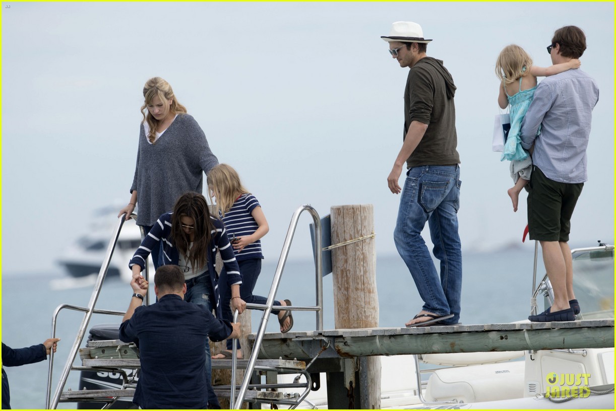 Ashton Kutcher & Mila Kunis Saint Tropez with Princess Beatrice