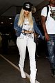 nicki minaj safaree samuels denim lax arrival 06