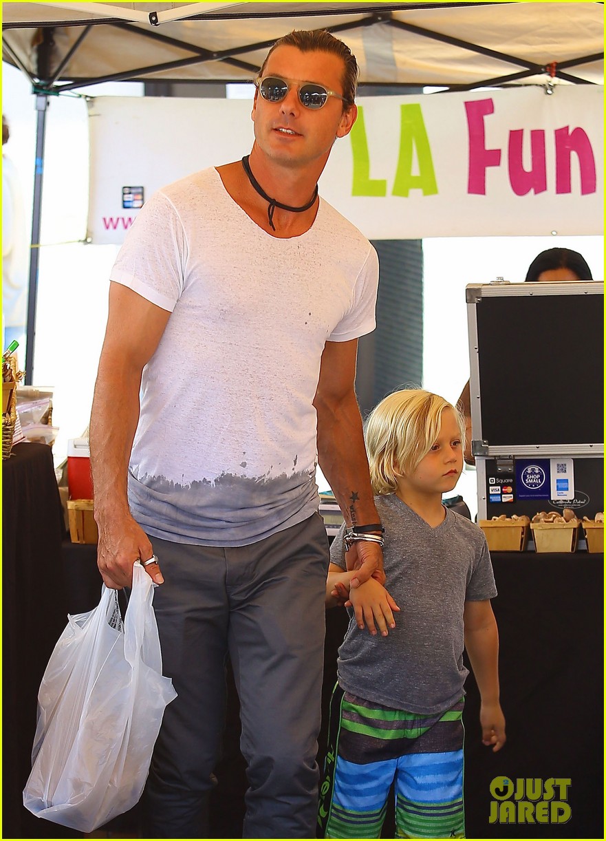 Gavin Rossdale Father's Day with Kingston & Zuma! Photo 2892511