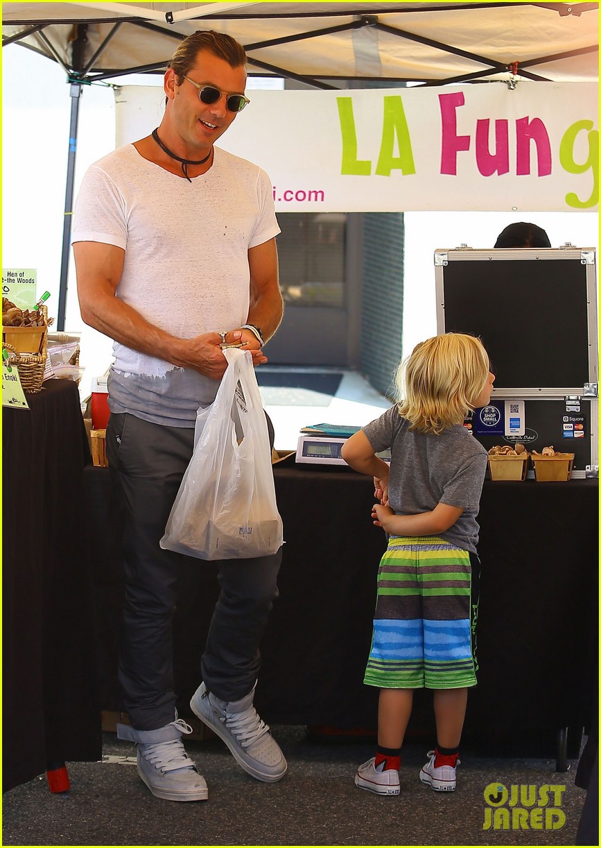 Gavin Rossdale Father's Day with Kingston & Zuma! Photo 2892520
