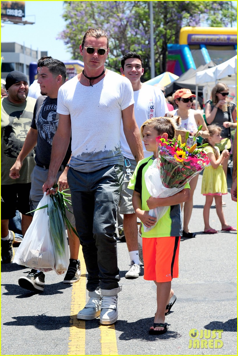 Gavin Rossdale Father's Day with Kingston & Zuma! Photo 2892535