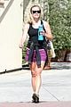 reese witherspoon matching fitness shorts shoes 13