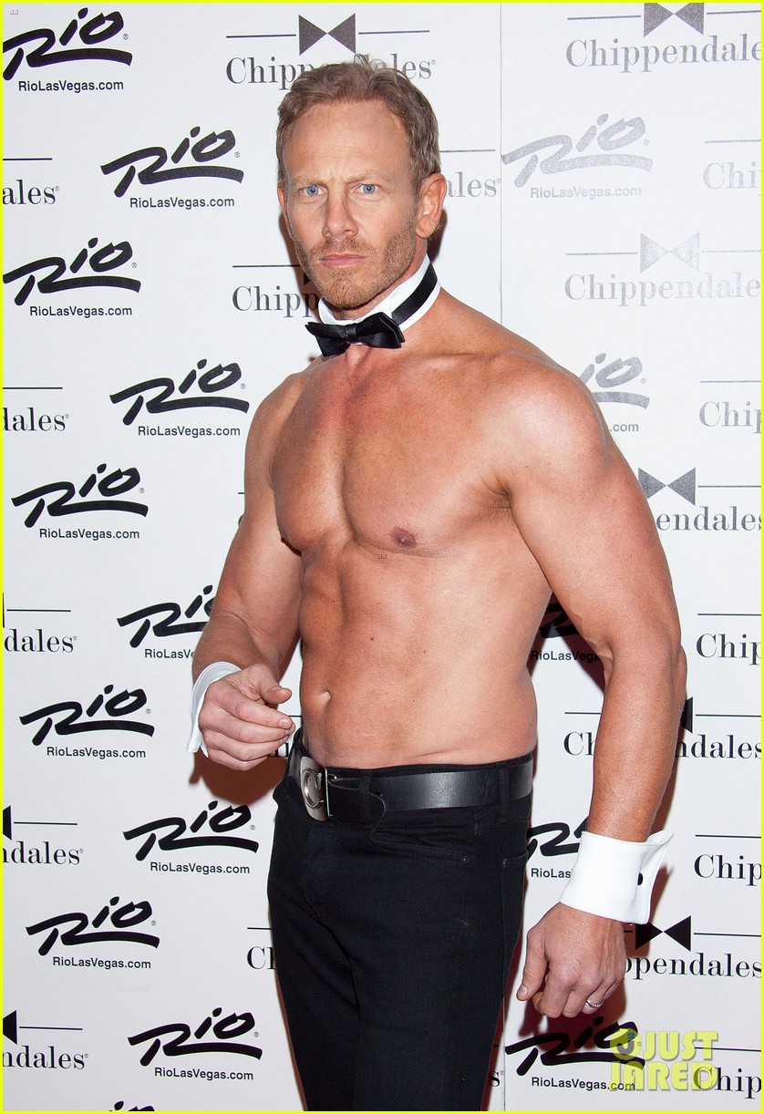 Ian Ziering Shirtless Chippendales Debut! Photo 2887431 Shirtless Photos Just Jared