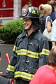 matt bomer fire fighter on white collar set 10
