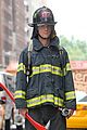 matt bomer fire fighter on white collar set 18