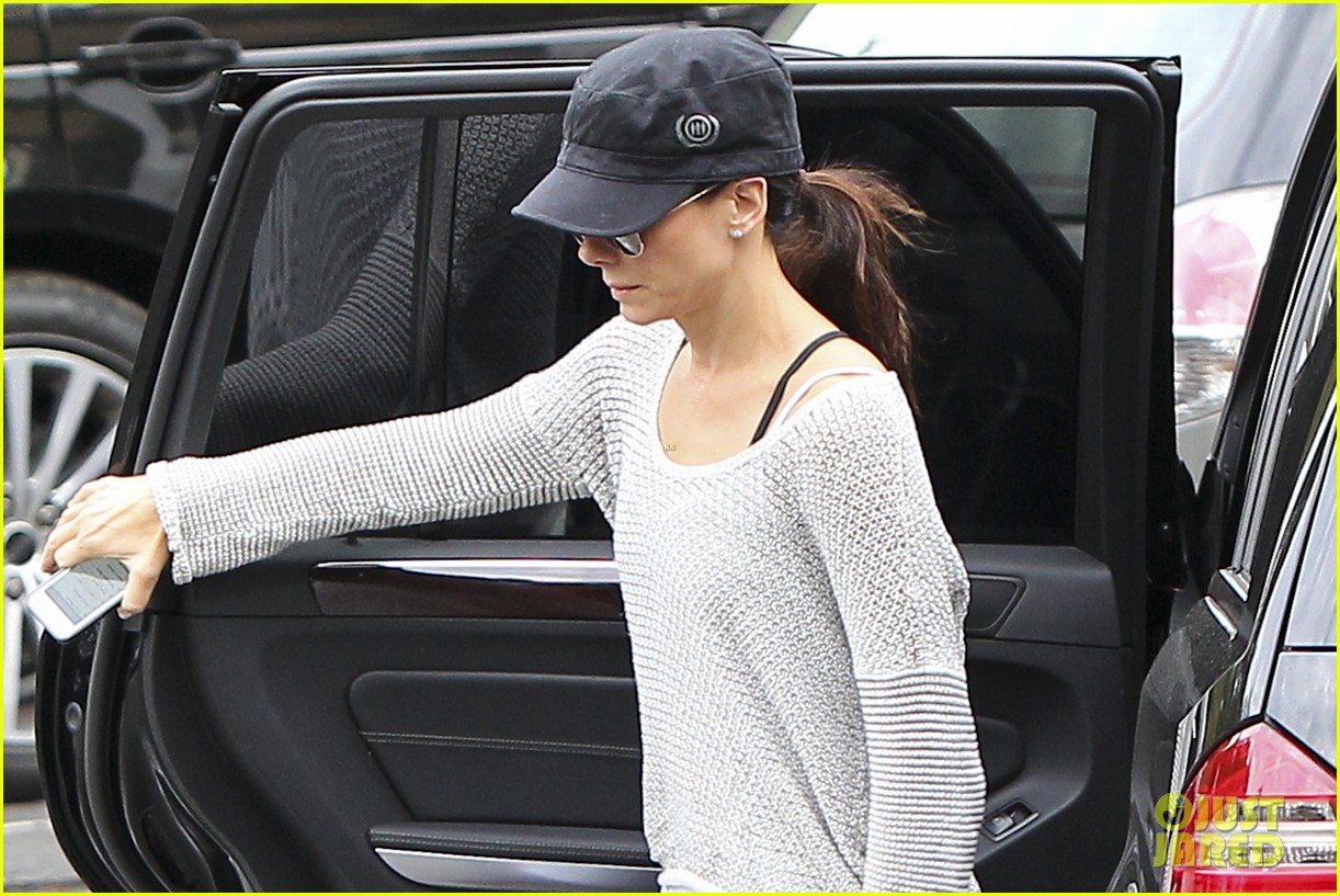 Sandra Bullock Celebrates 49th Birthday with Son Louis!: Photo 2917776