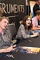 lily collins jamie campbell bower mortal instruments signing 12