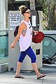 newly single kaley cuoco steps out solo for gym time 05