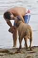 david james elliott shirtless beach day in malibu 14