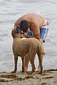 david james elliott shirtless beach day in malibu 17