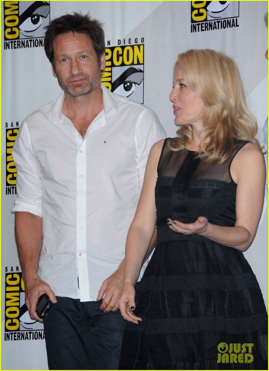 David Duchovny & Gillian Anderson 'XFiles' Reunion at ComicCon