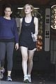 elle fanning dance studio workout 01